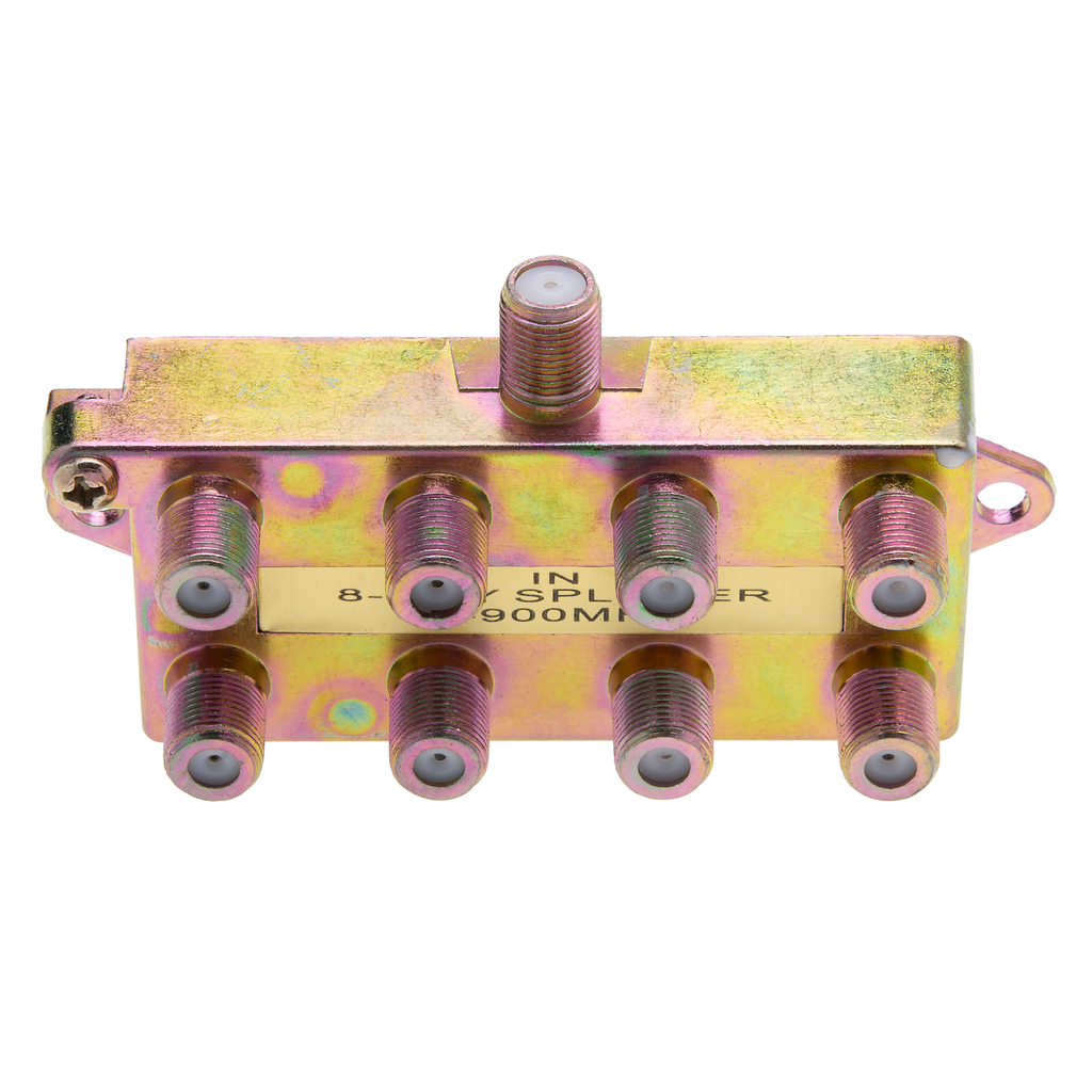 Product image for NSI CS-8 EIGHT WAY COAX SPLITTER