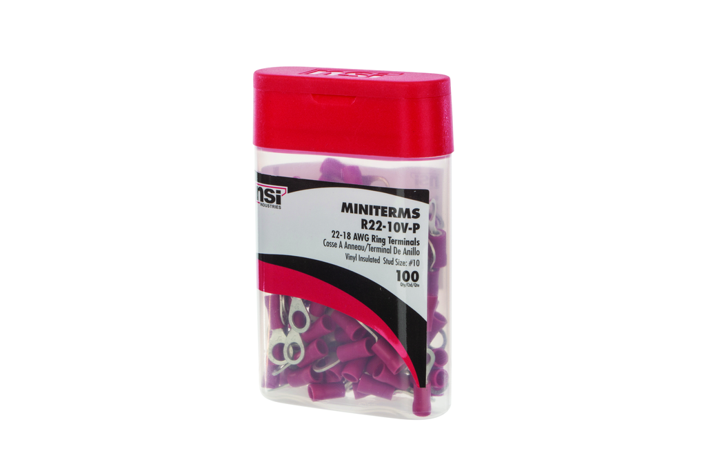 Product image for NSI R22-10V-P 22-18 Vinyl Ring #10