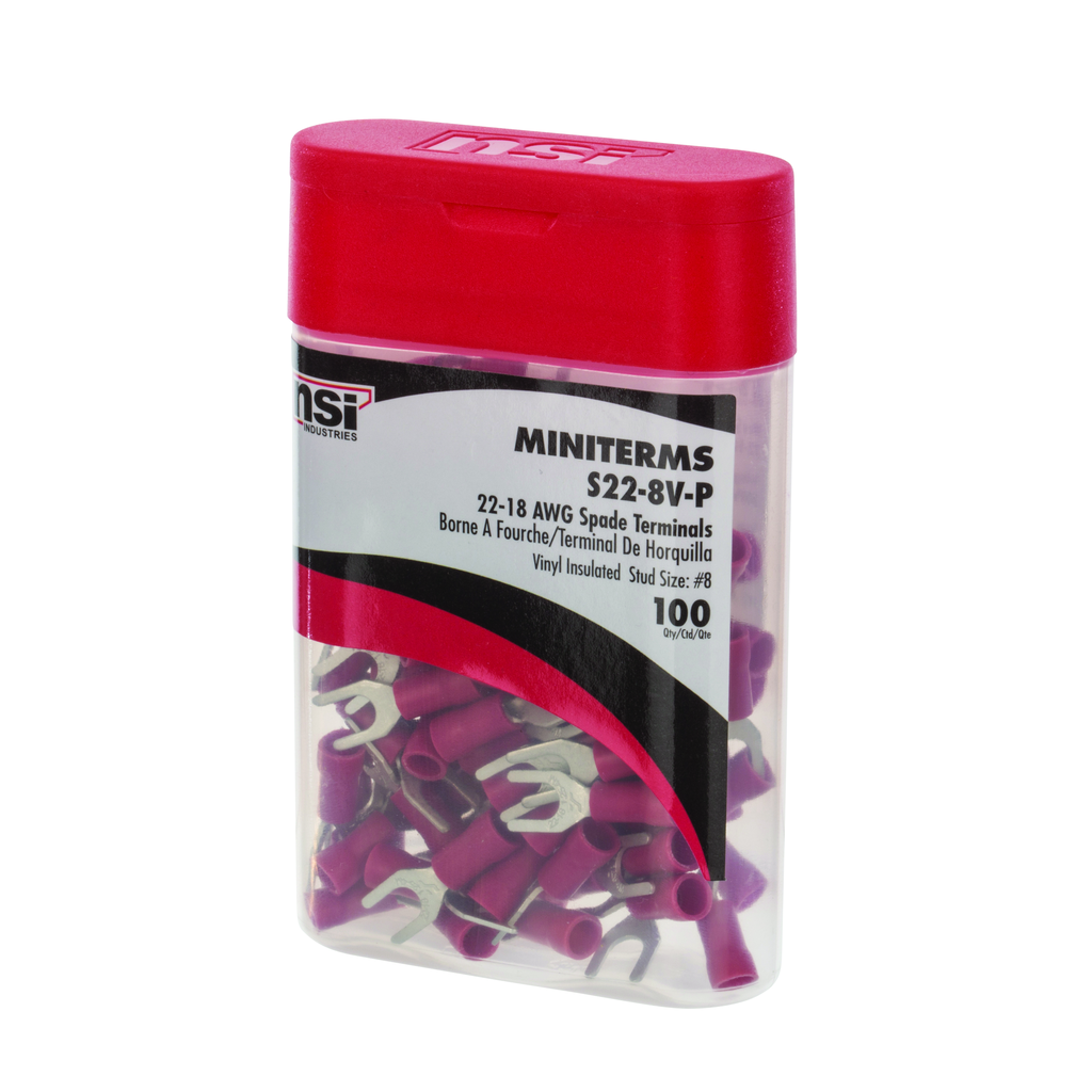 Product image for NSI S22-8V-P 22-18 Vinyl Spade #8 S