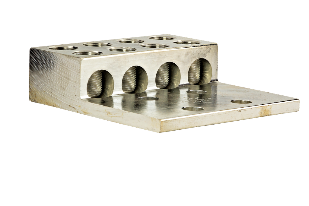 Product image for NSI 4-600LL4 Dble Screw Lug (4) 600