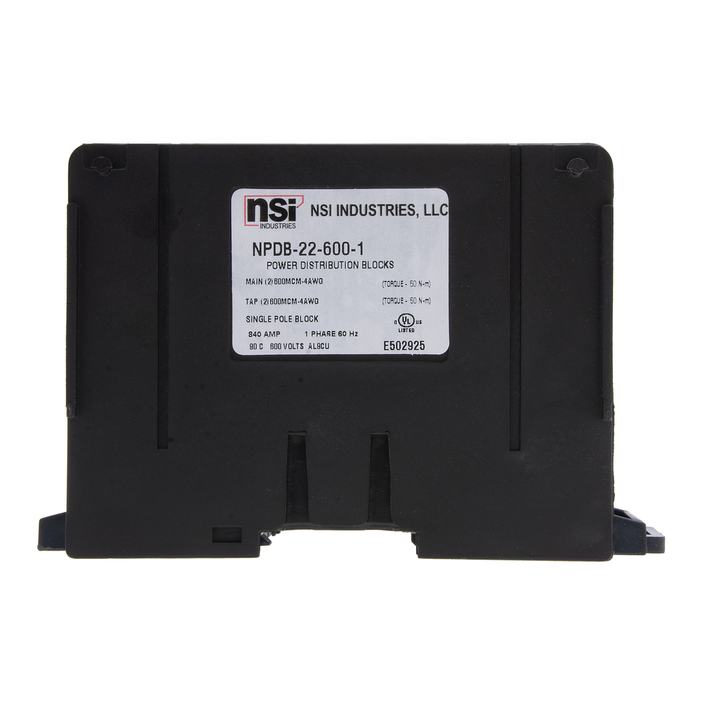 Product image for NSI NPDB-22-600-1 NPDB LINE 2X600-4