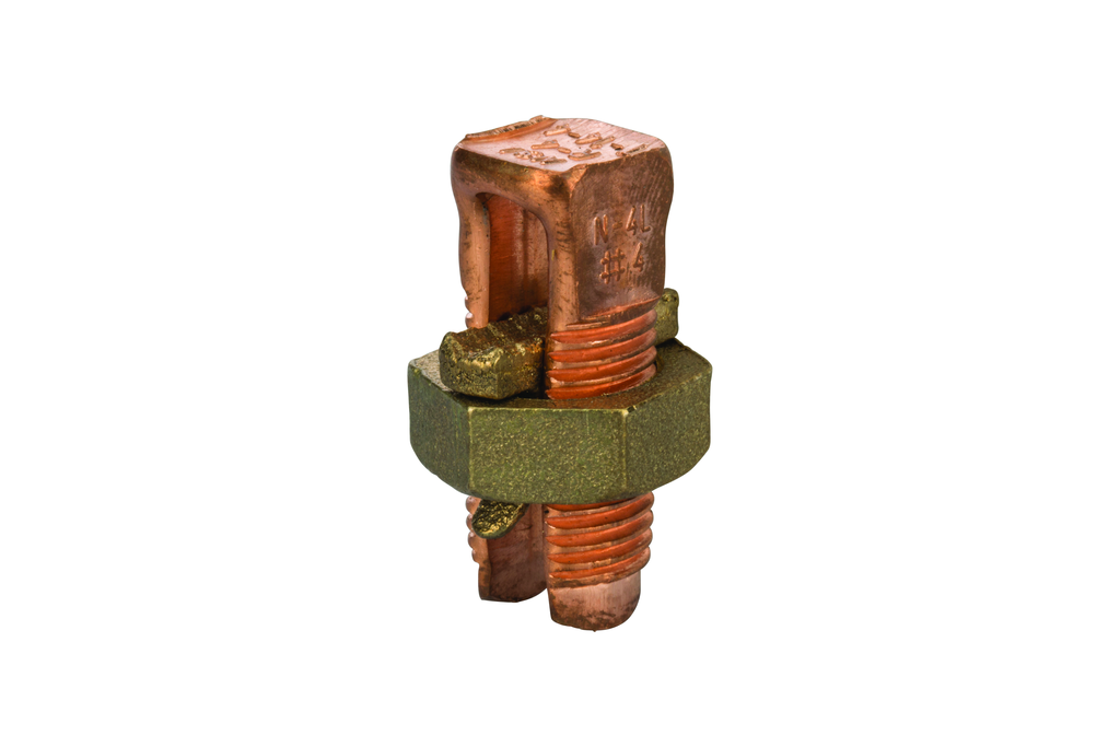 Product image for NSI N-4L Split Bolt Copper 4 3 Wr