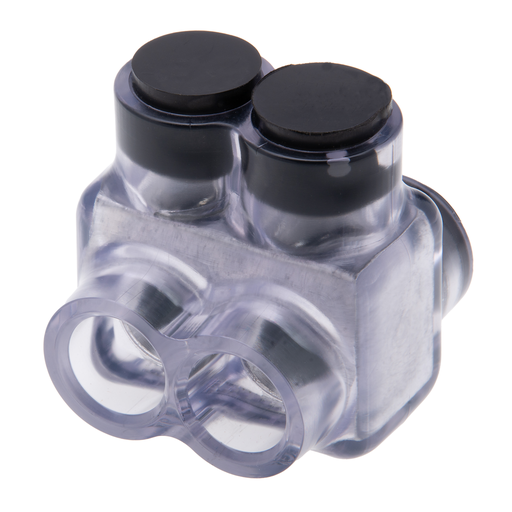 Mayer-DDS-2-Port Clear Multi-Tap Pre-Insulated Connector, 1/0-14 Gauge-1
