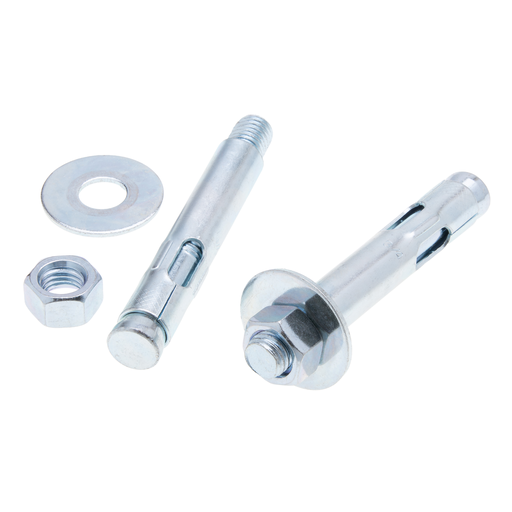 J2513 - Anchors 1/4 X 1-3/8 Slv Ancr &Ac St-zn (Jar 100)