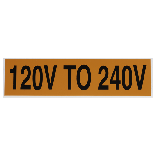 Picture of VM-A-36 - Voltage Markers (1) 120V To 240V
