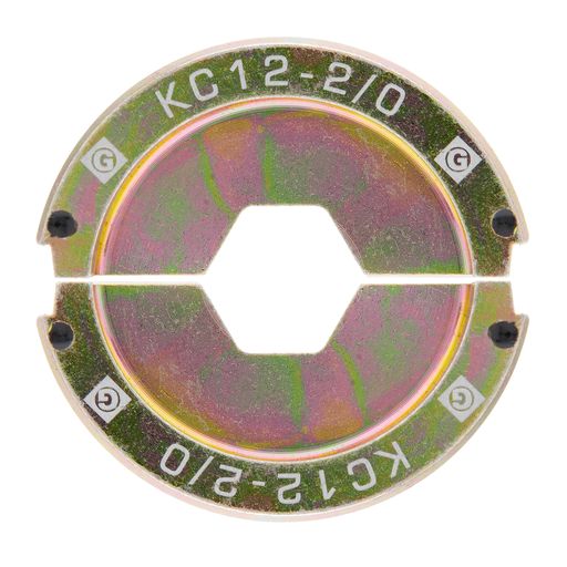 Product image for NSI KC12-2/0 U-Type Die #2/0 AWG Co