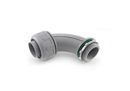 473-NMLT - Connector, Liquid Tight, 90 Degree Non-Metallic, Size 1 1/4 Inch