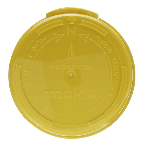 Product image for Tork 2008B 480 VAC 1000 W Tungsten Instant Response Turn-Lock Lighting Photocontrol