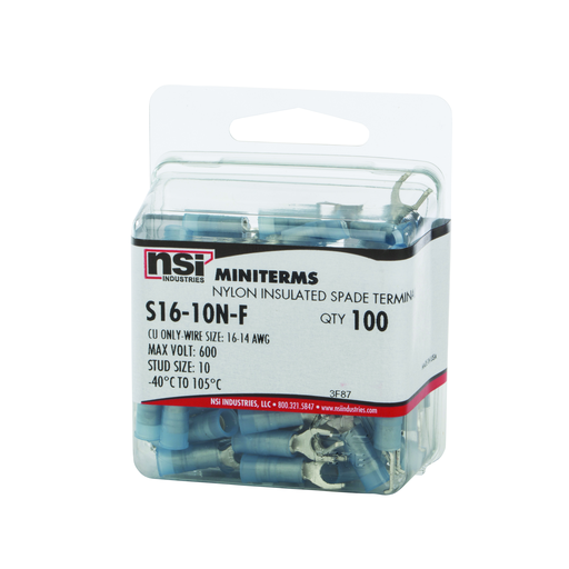 Product image for NSI S16-10N 16-14 Vinyl Flange Spad