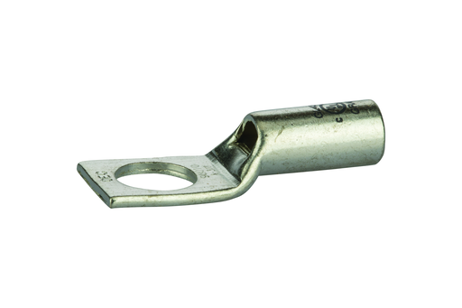 Product image for NSI GL438 3/8 Inch 4 AWG Gray Copper Short Barrel 1-Hole Compression Lug