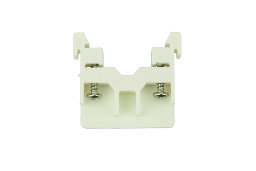 Product image for NSI DREB White Thermal Plastic Din Rail Mount Power Distribution and Terminal Block End Barrier