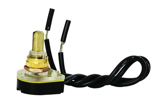 Product image for NSI 76055PS Pushbutton On-Off Brass