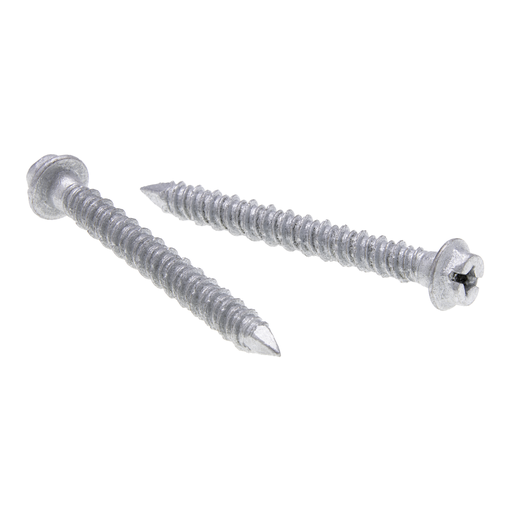 QCSH30 - Anchors 1/4 X 2-1/4 Qd 5/16Hd Conc Scr St-zn (Jar 100)