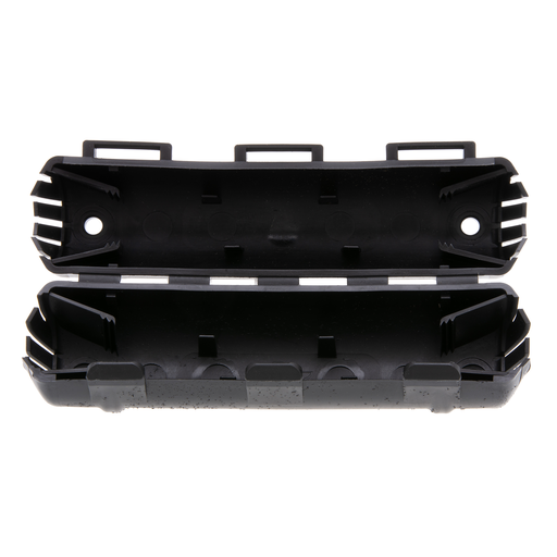 Product image for NSI C7 2-1/2 Inch D-Die Black Hinged Polyurethane Insulating Tap Cover