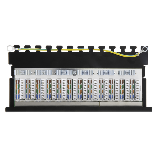 Product image for PLATINUM 667-12C6S Patch Panel 12 P
