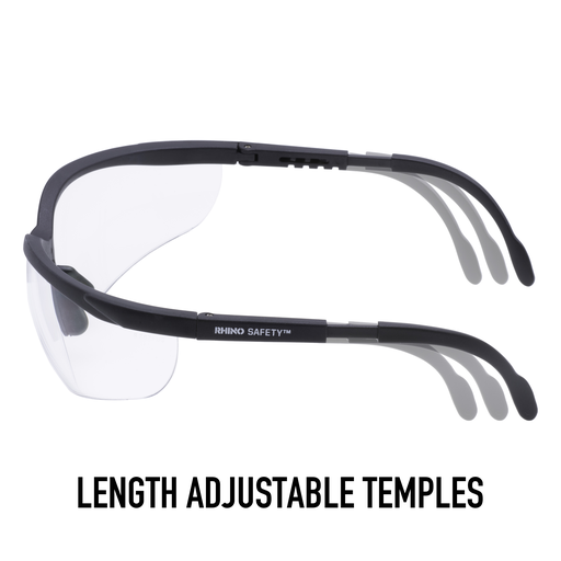 Product image for NSI SG-101C Sfty Glses Clr PolyLens