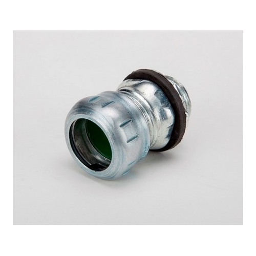 Raintight Screw-on EMT Compression Connector 1/2", Steel