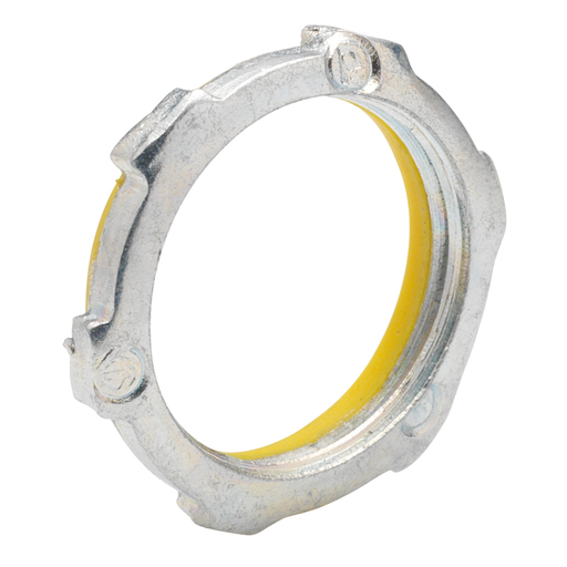 141 - Zinc-Plated Steel Raintight Sealing Conduit Locknut 1/2"