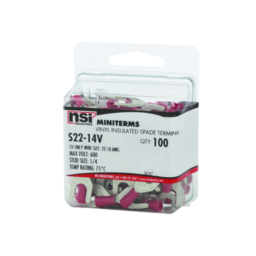 Product image for NSI S22-14V 22-18 Bare Locking Spad