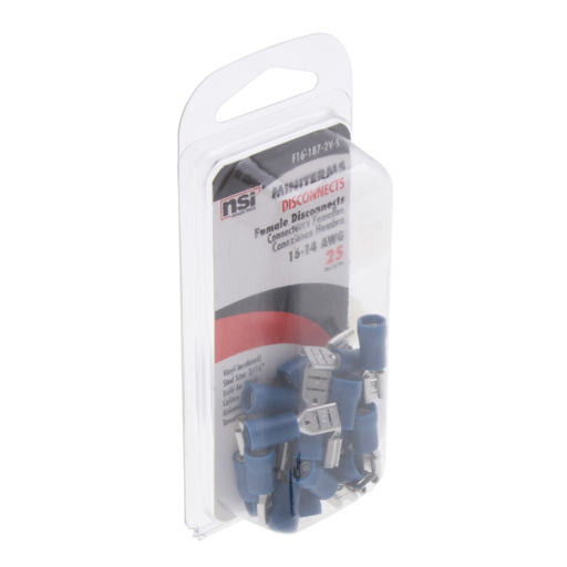 Product image for NSI F16-187-2V-S 16-14 Female Vinyl