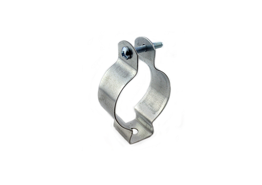 #5 Conduit Hanger with Bolt, Zinc Plated Steel