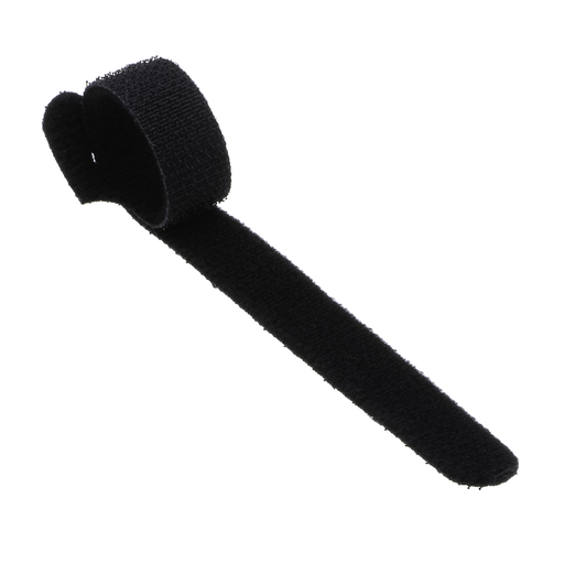 Picture of V850 - Cable Tie hook and loop fastener Black 8" 10