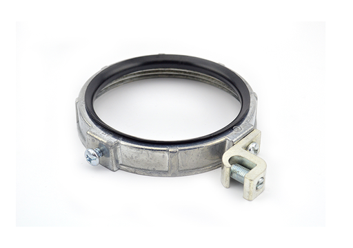 Mayer-DDS-Insulated Grounding Bushing, 4", Zinc Die Cast with Lug-1