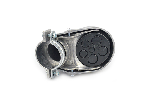 Rigid, EMT or IMC Conduit Clamp-On Aluminum Entrance Cap 1-1/2"
