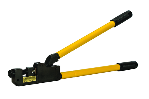 Product image for NSI M-500 22 Inch 500 MCM Red Steel Handle Manual Single Indent Compressor Crimping Tool