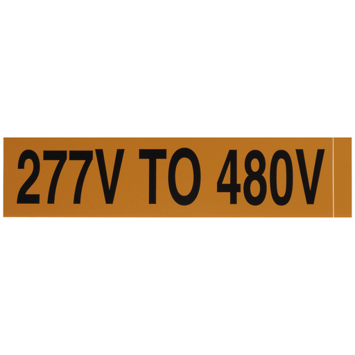 Picture of VM-A-37 - Voltage Markers (1) 277V To 480V
