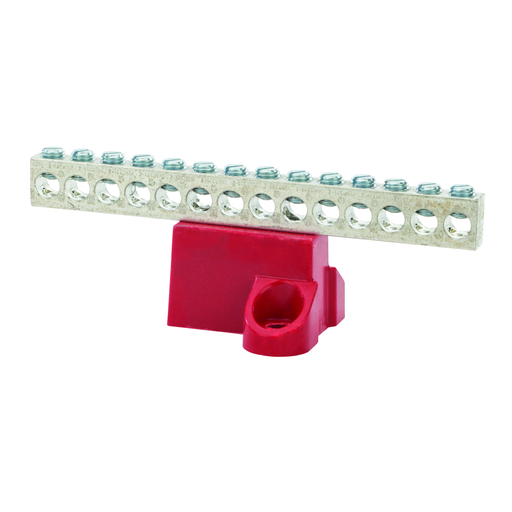 Product image for NSI GBA2-14 Ground Bar AL 14 Circui