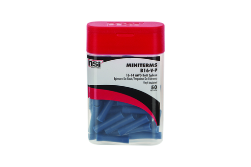 Product image for NSI B16-V-P 16-14 Vinyl Butt Splice