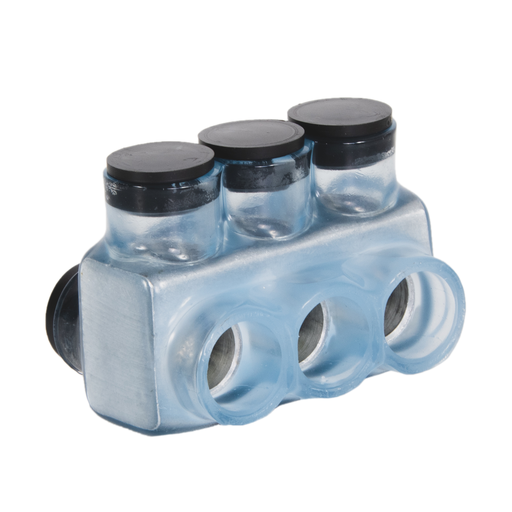 Mayer-DDS-3-Port Clear Multi-Tap Pre-Insulated Connector, 350 MCM - 10 AWG-1