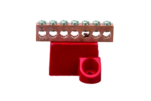 Product image for NSI GBC2-7 Ground Bar CU 7 Circuit