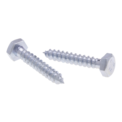 JBLS38 - Bolts 1/4 X 1-1/4 Hx Lag Blt St-zn (Jar 100 )