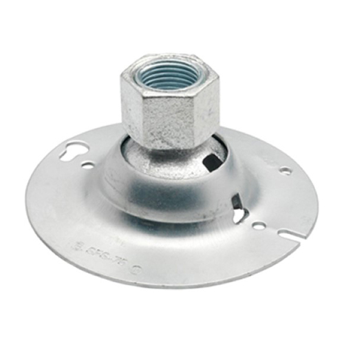 Round Metal Swivel Fixture Hanger, 3/4", for Mounting Lights