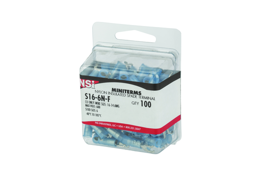 Product image for NSI S16-6N-F 16-14 Vinyl Spade #6 S