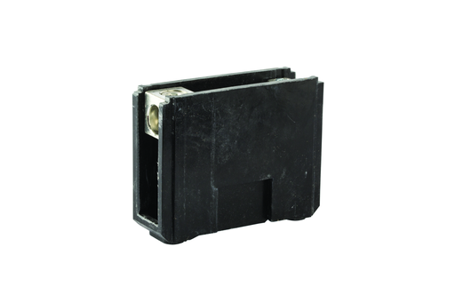 Product image for NSI AM-K2-H6 14 to 2/0 AWG Line 14 to 4 AWG Load 8-Terminal Black Aluminum Double Primary Power Distribution Block