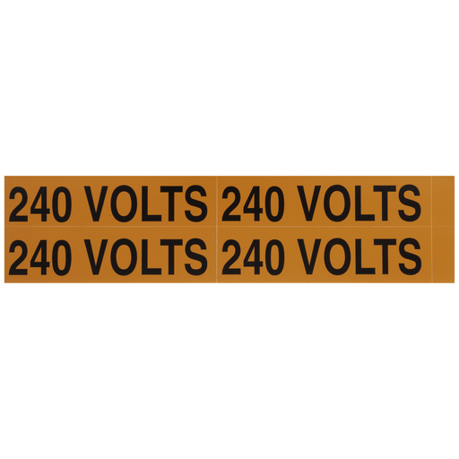 VM-B-7 - Voltage Markers (4) 240 Volts