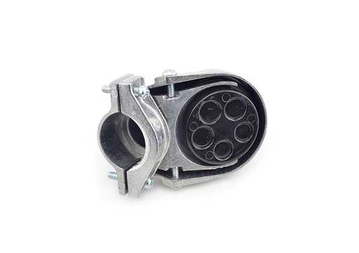 Rigid, EMT or IMC Conduit Clamp-On Aluminum Entrance Cap 1"