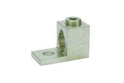 NSI BS400T 9/16 Inch 4 AWG to 600 MCM/1/0 AWG to 250 MCM Tinned Aluminum 3-Conductor Dual Range Lug