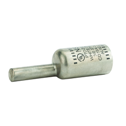 NSI PTO-3/0 3/0 AWG White Tinned Aluminum 1-Conductor Offset Pin Terminal