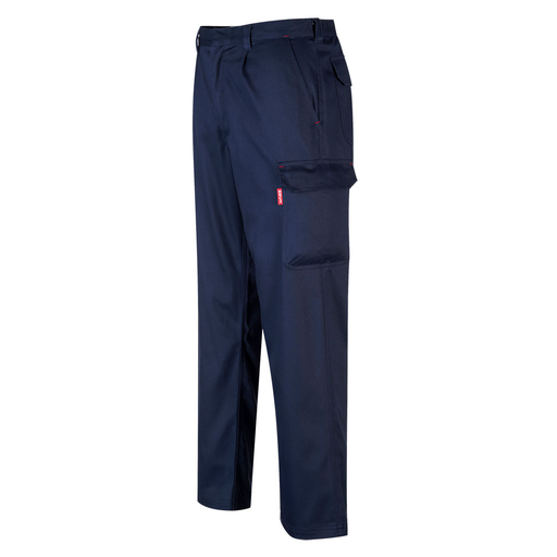 Bizweld Work FR Cargo Pants, Size XL, Navy