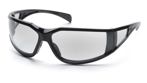 Pyramex Safety - Exeter - Glossy Black Frame/Clear Anti-Fog Lens