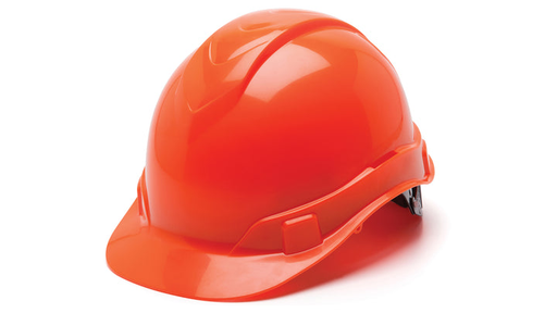 HI-VIS ORANGE HARD HAT