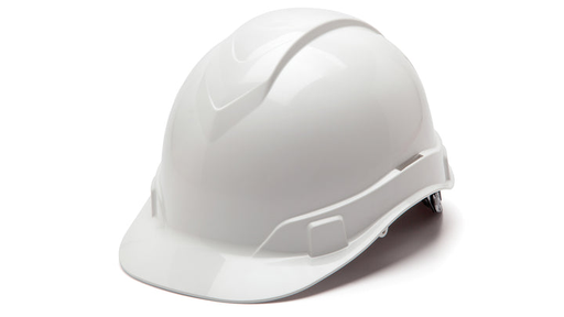 WHITE HARD HAT