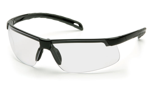 Pyramex Safety - Ever-Lite - Black Frame/Clear H2MAX Anti-Fog Lens