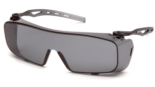Pyramex Safety - Cappture - Gray Temples/Gray H2X Anti-fog Lens