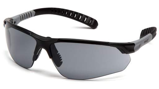Pyramex Safety - Sitecore - Black and Gray/Gray H2MAX Anti-fog Lens