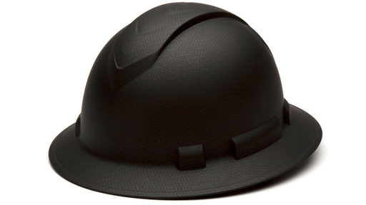BLACK HARDHAT W/HEADGEAR